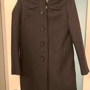 Fall winter black jacket, Kate spade size small.